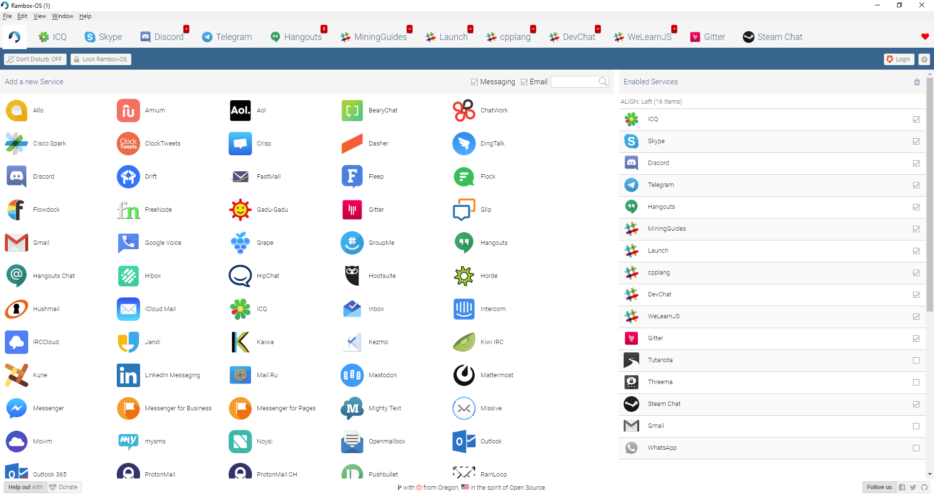 Rambox-OS
